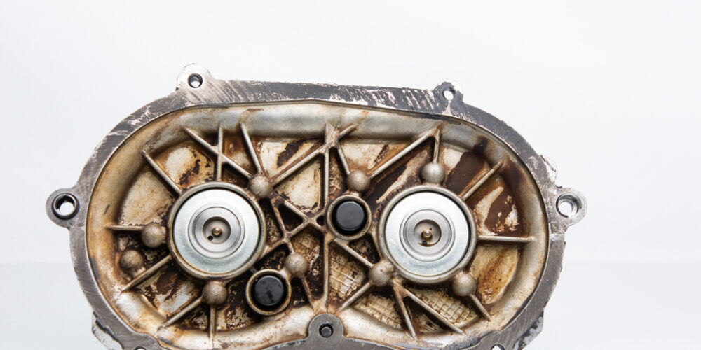 A2720150201, Mercedes, Stirndeckel Nockenwellenversteller